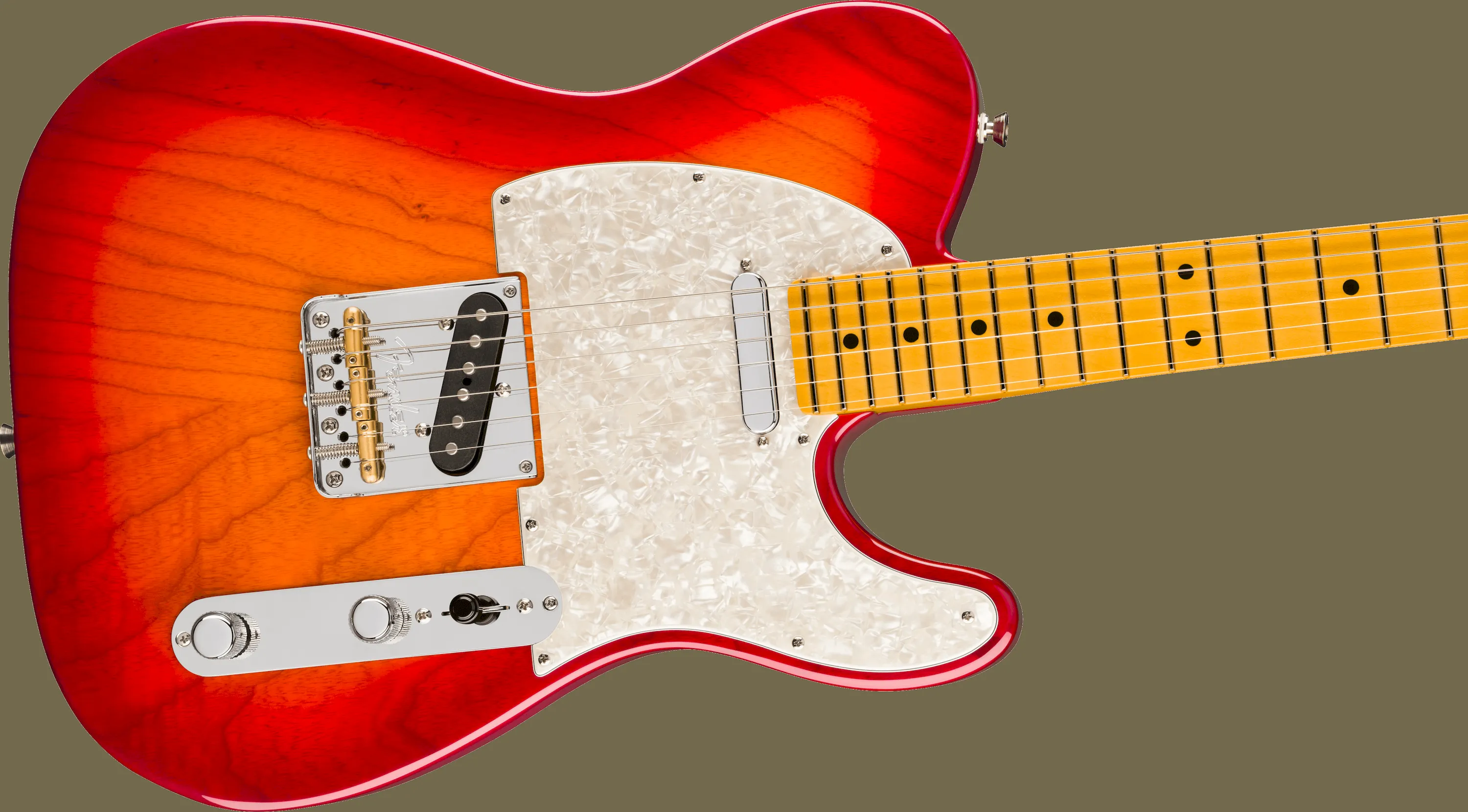 Fender American Professional Telecaster Aged Cherry Burst/MN – Bild 3