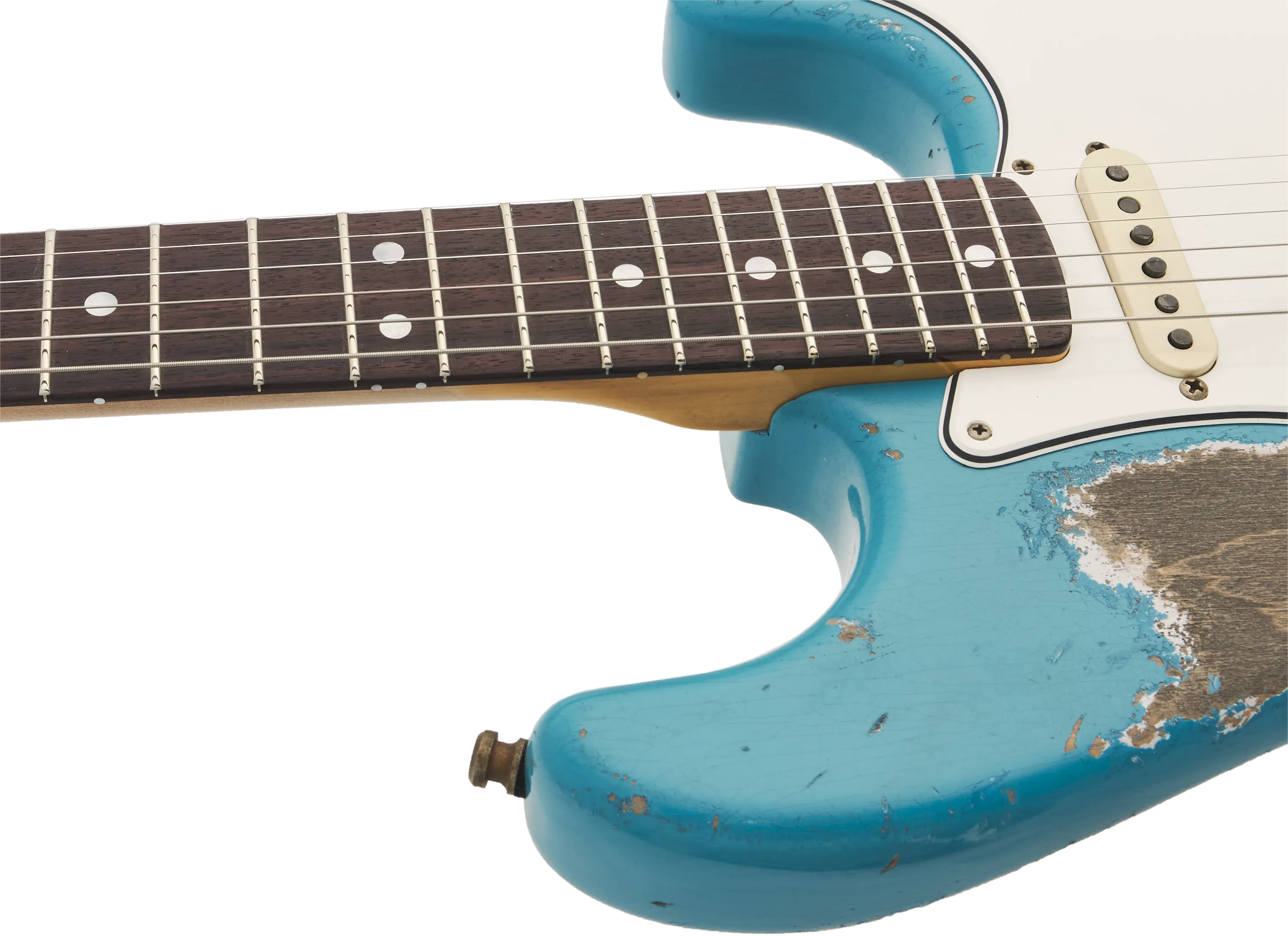 Fender Custom Shop 2025 Strat Pro Super Heavy Relic Taos Turquoise – Bild 8