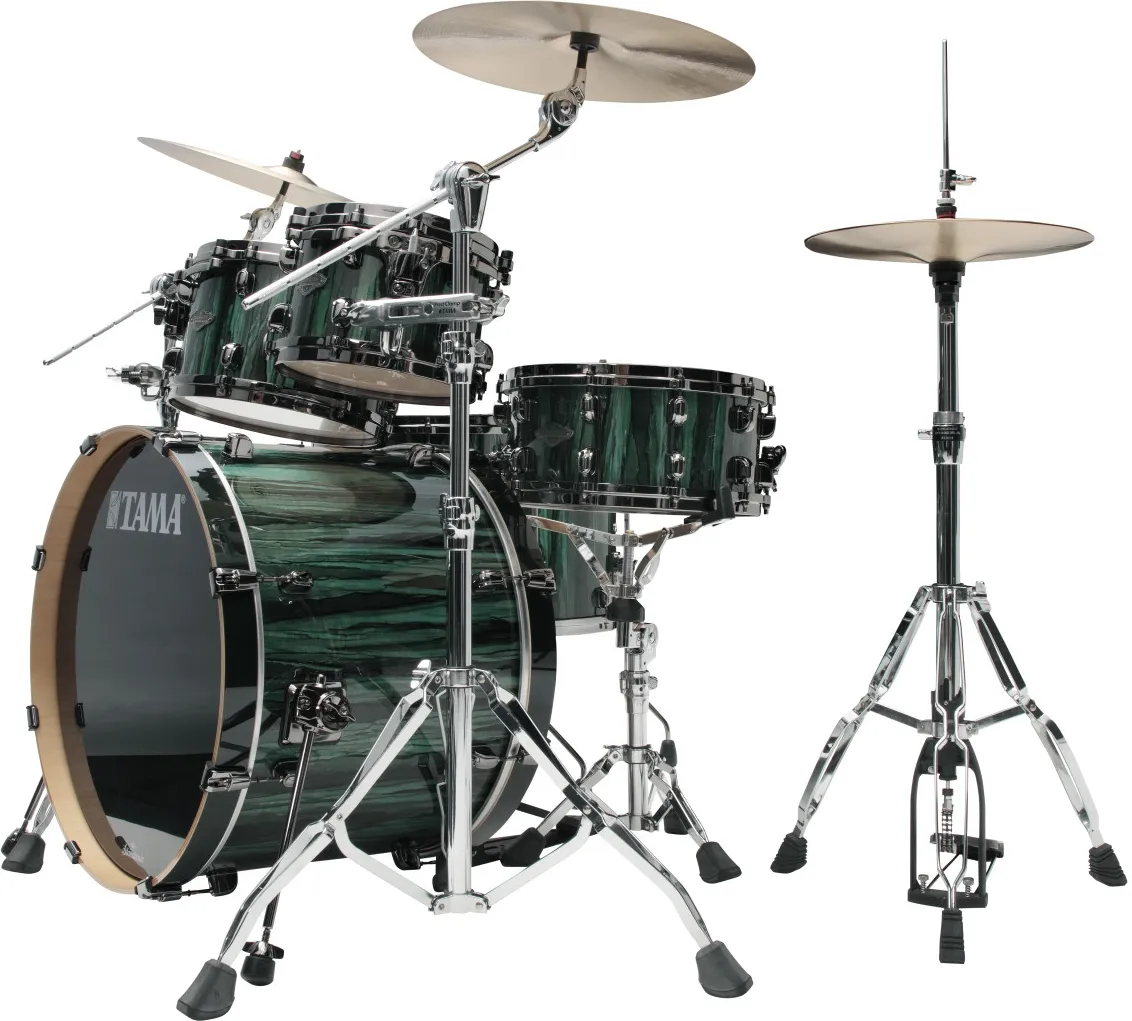 Tama MBS52RZBNSGGA Starclassic Performer Shell Kit 5tlg. - GreenGrove Aurora – Bild 7