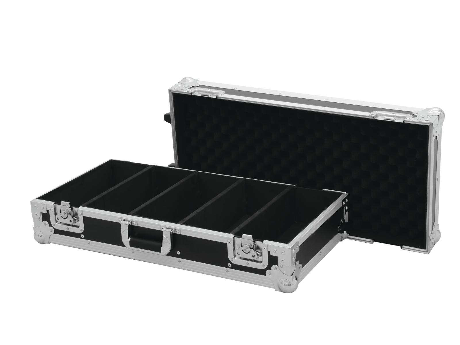 Roadinger CD-Case schwarz 150 CDs mit Trolley