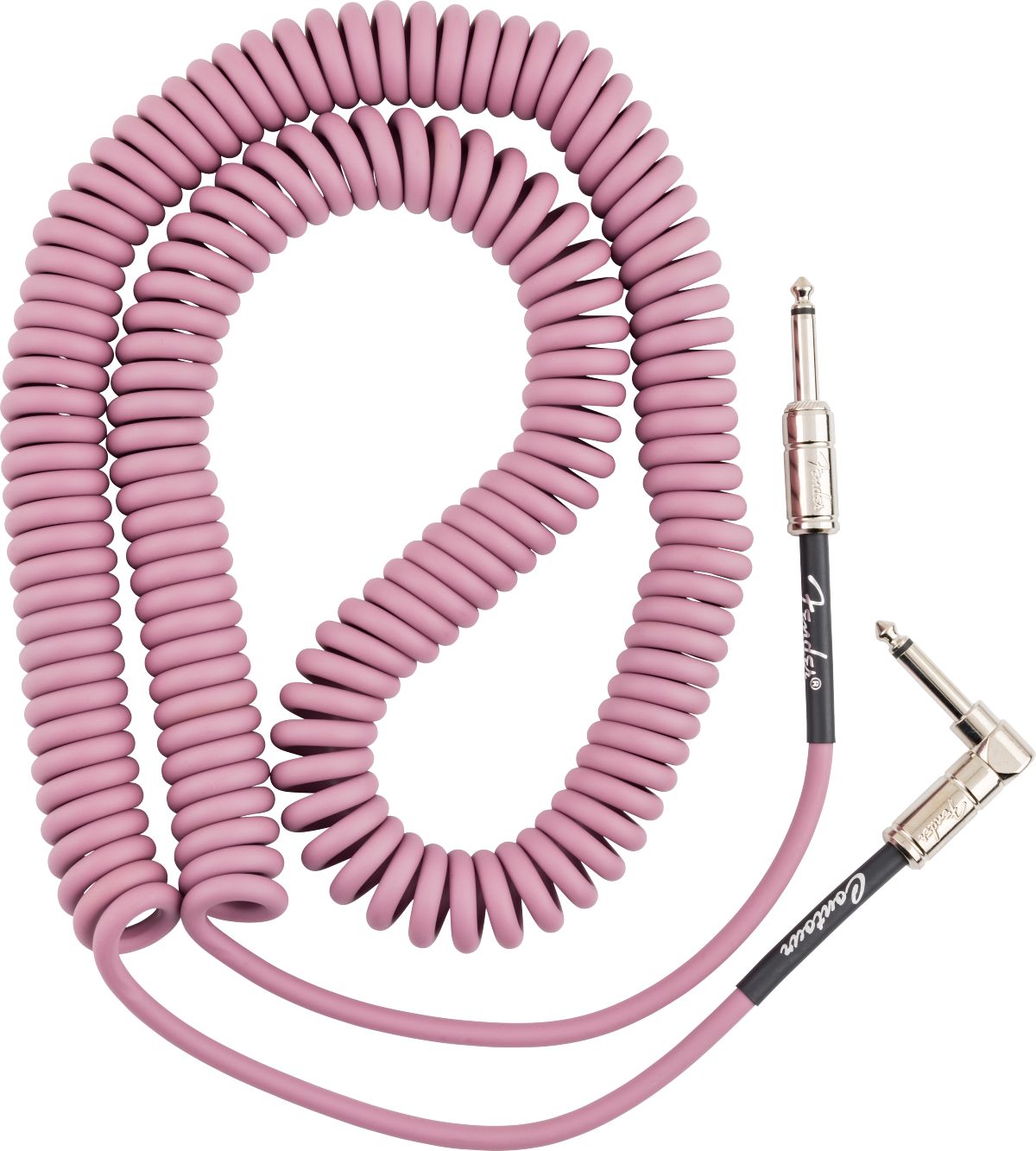 Fender Kabel Spiral 9m Burgundy Mist – Bild 2