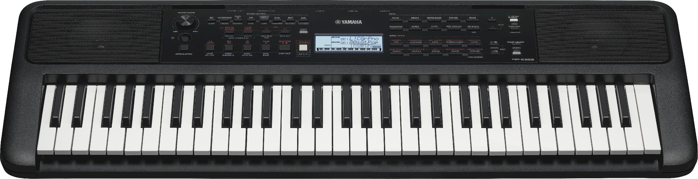 Yamaha PSR-E383 – Bild 3