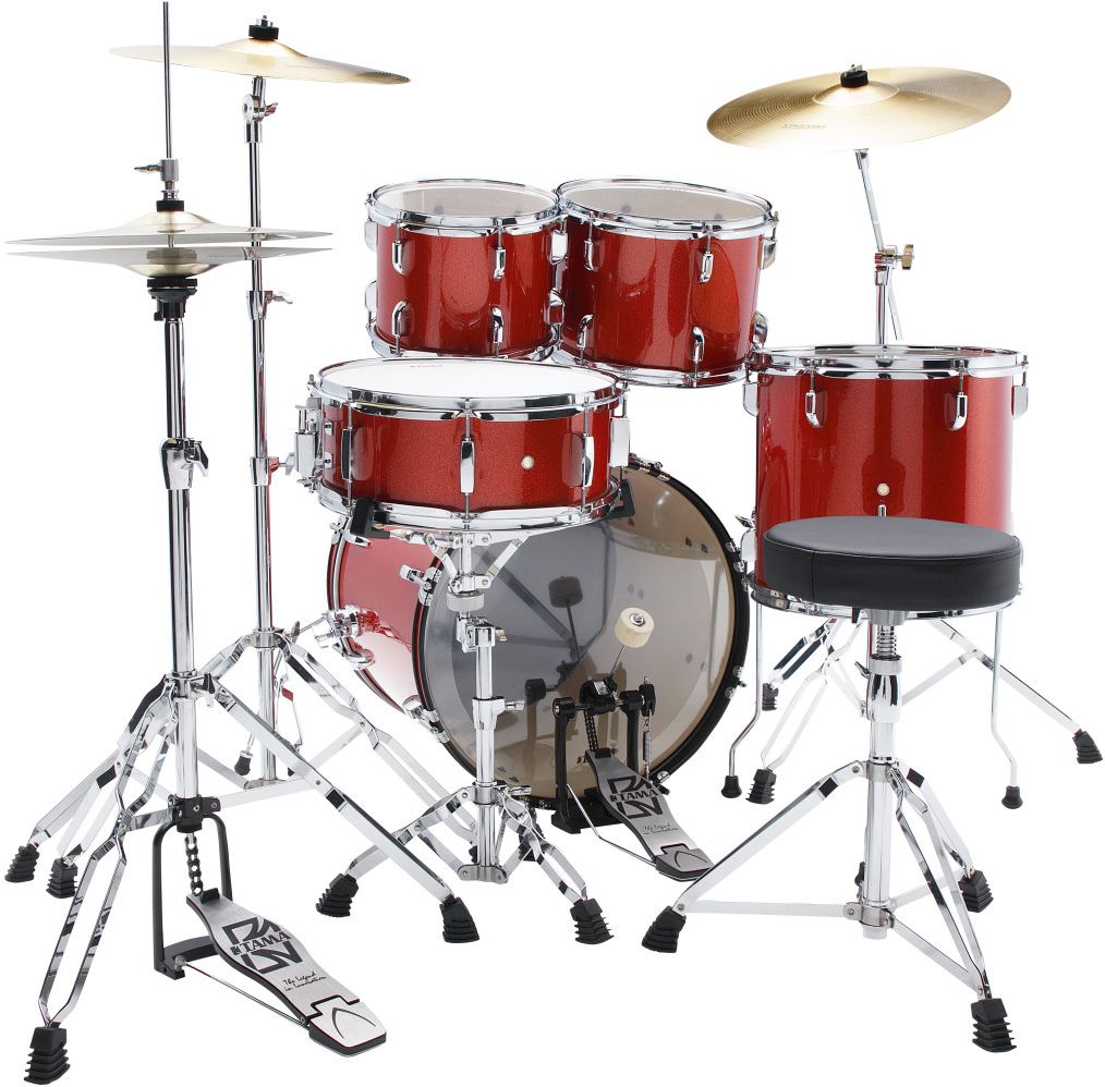 Tama ST50H5-CDS Stagestar Drumset - Candy Red Tama ST50H5-CDS Stagestar Drumset - Candy Red
