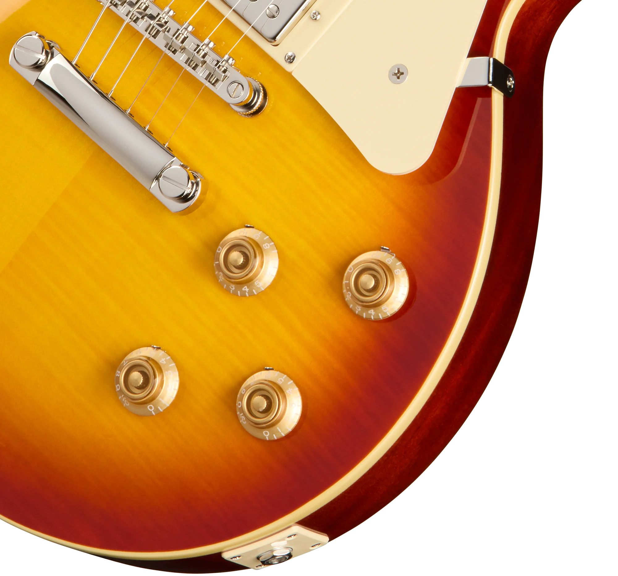 Epiphone Les Paul Standard 50s Figured Washed Cherry Sunburst – Bild 6