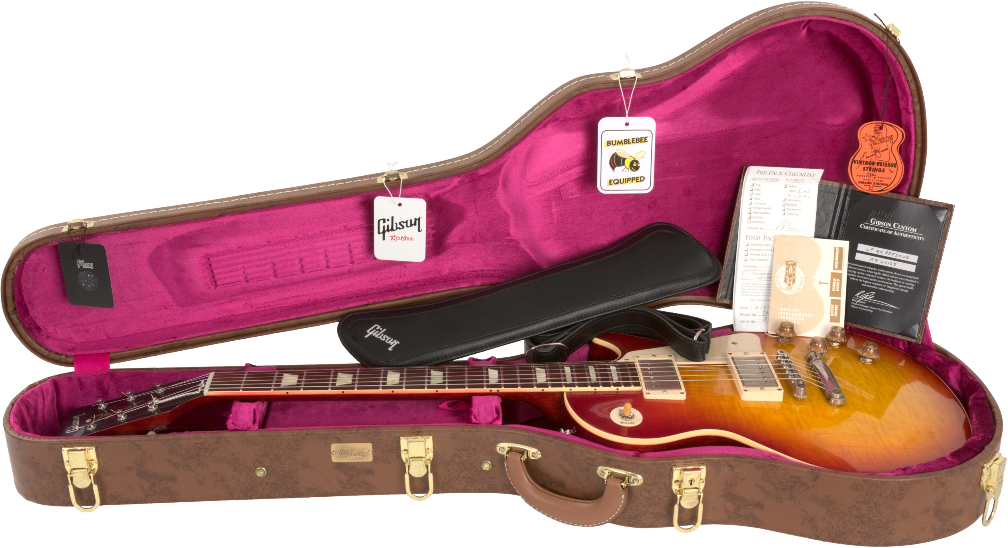 Gibson Les Paul 1959 Reissue VOS Washed Cherry (Gebraucht) – Bild 8