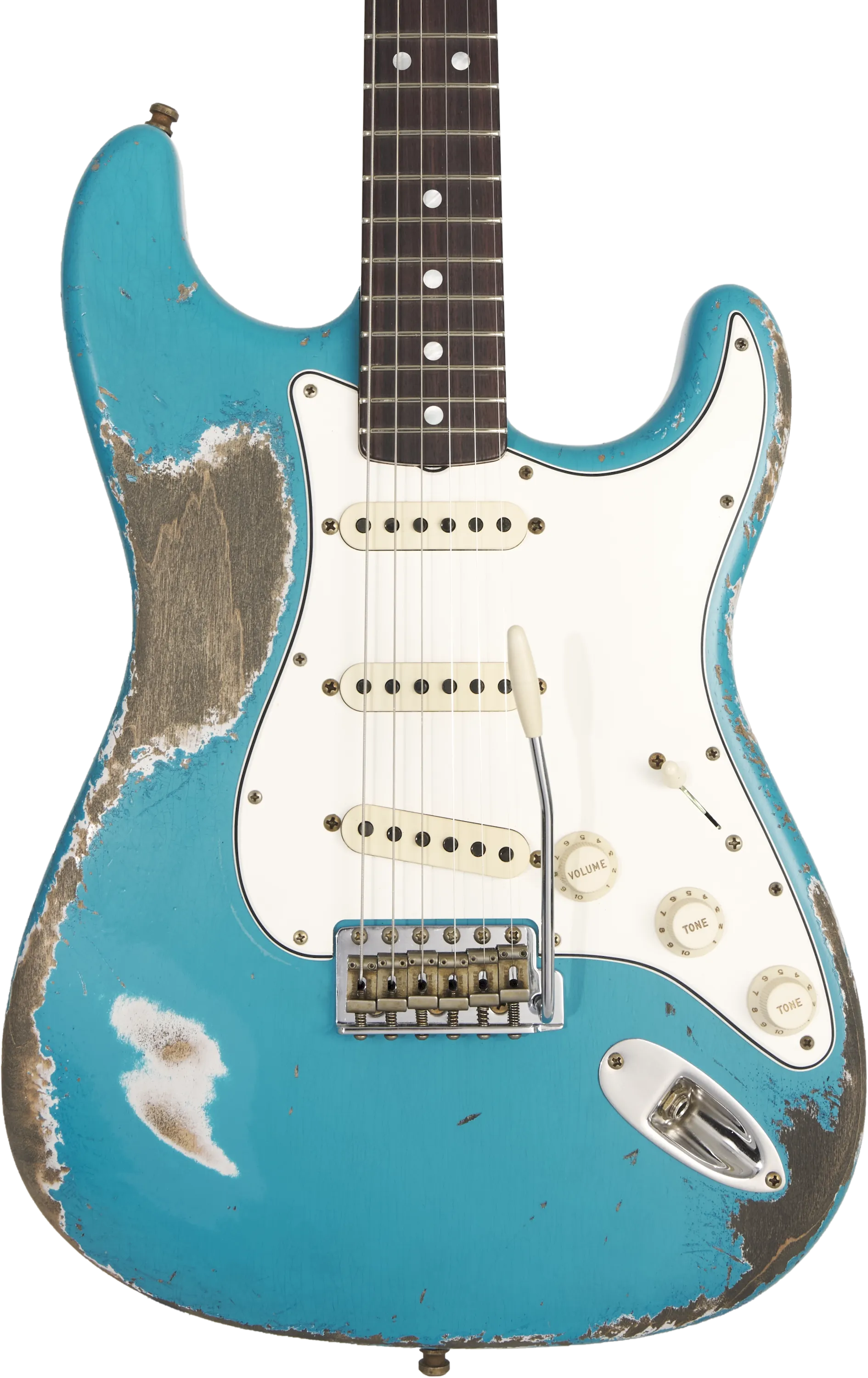Fender Custom Shop 2025 Strat Pro Super Heavy Relic Taos Turquoise – Bild 3