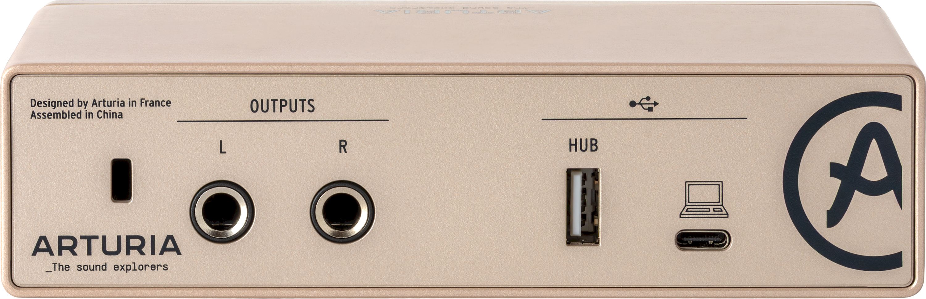 Arturia MiniFuse 1 Champagne