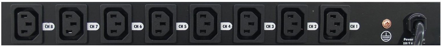 Eurolite Board 8S with 8x IEC sockets