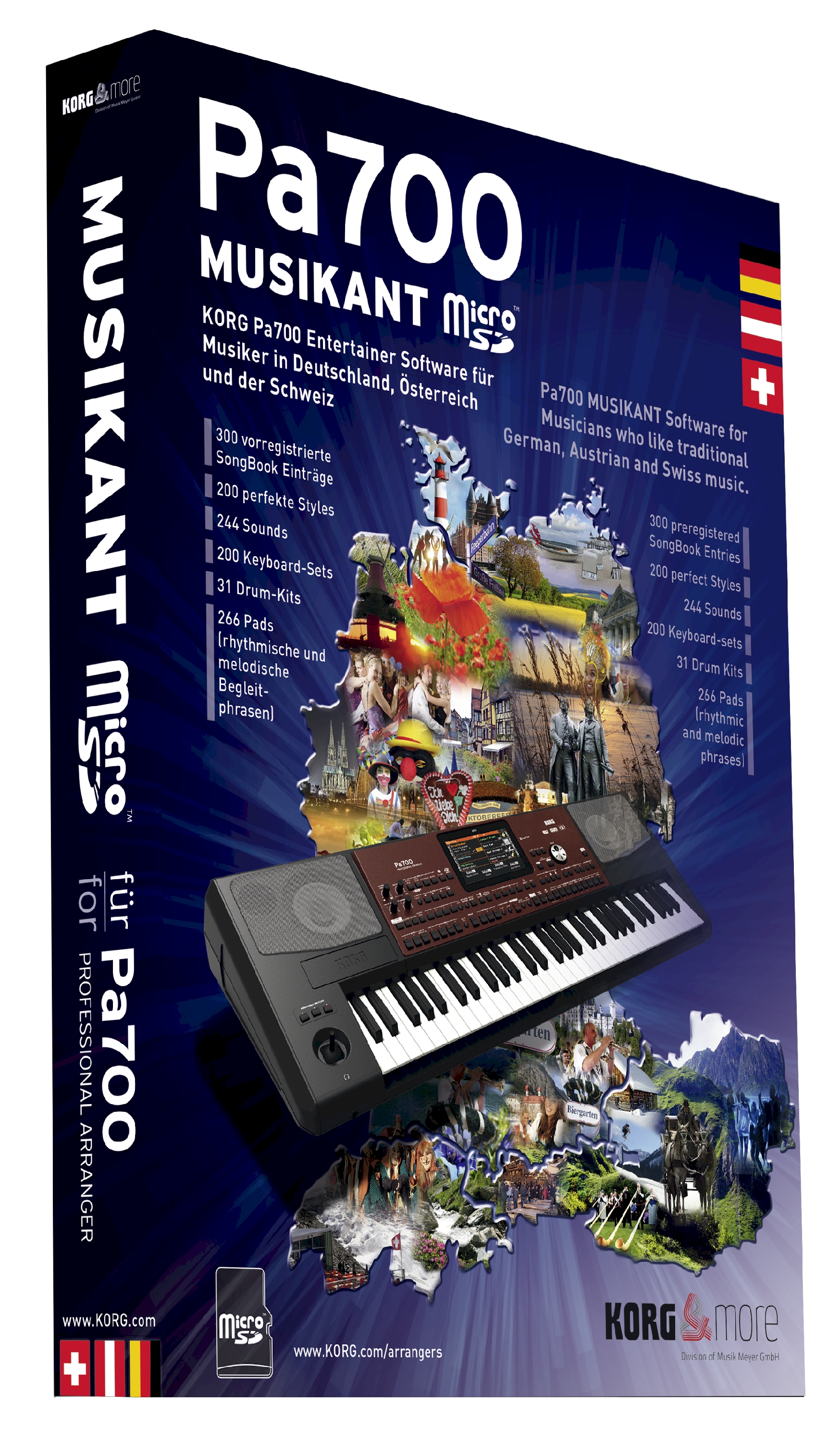 Korg PA 700 Musikant Erweiterung