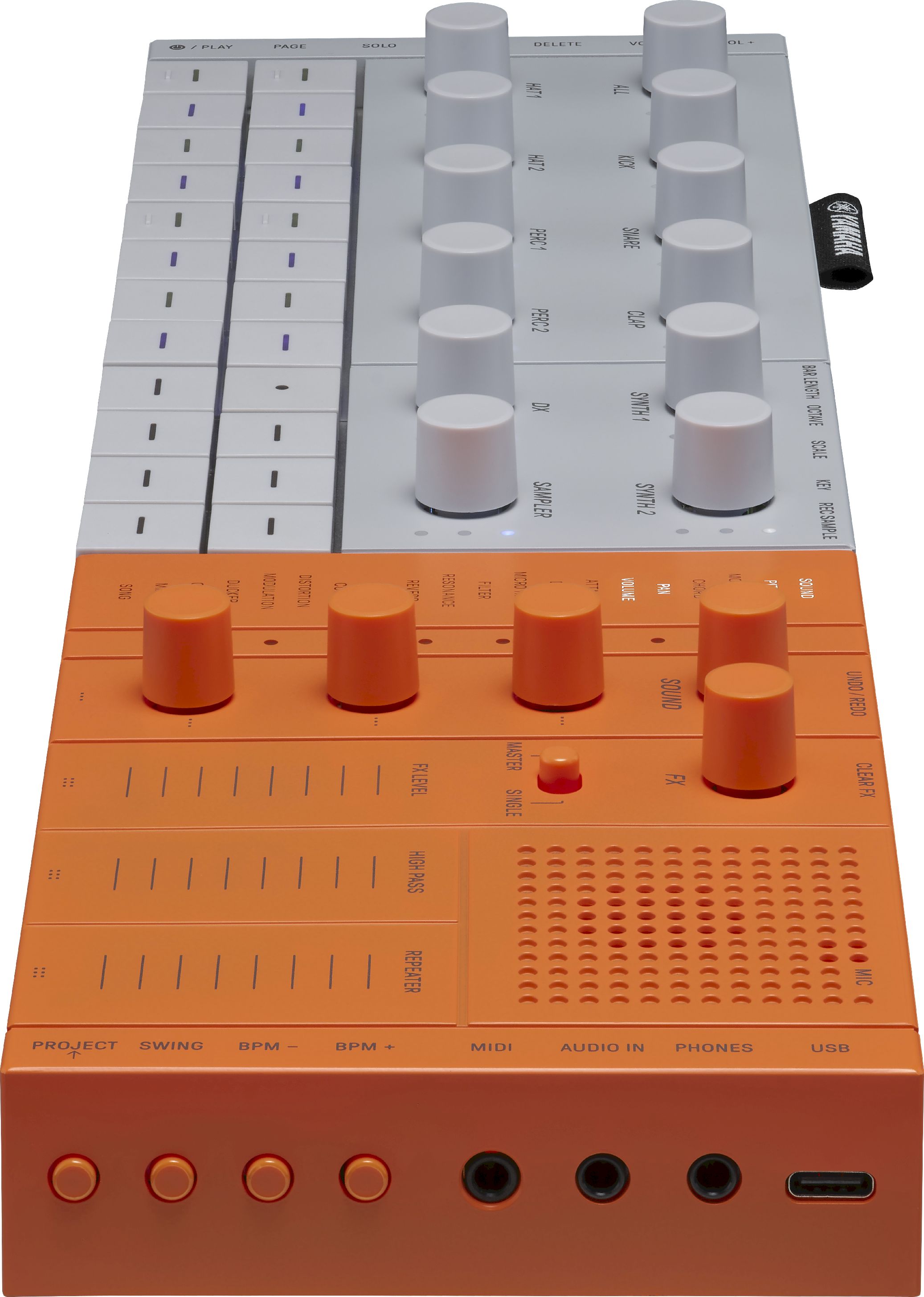 Yamaha SEQTRAK Orange Yamaha SEQTRAK Orange