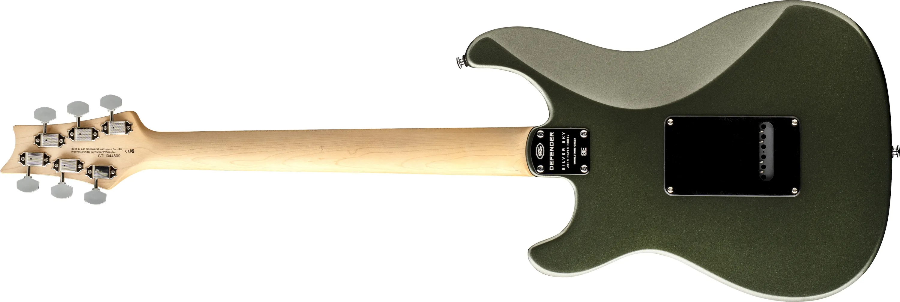 PRS SE John Mayer Silver Sky Defender Woolstone Green – Bild 2