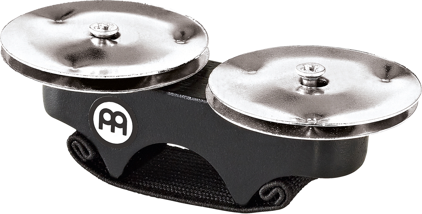 Meinl Finger Jingles Stahl FJS1S-BK