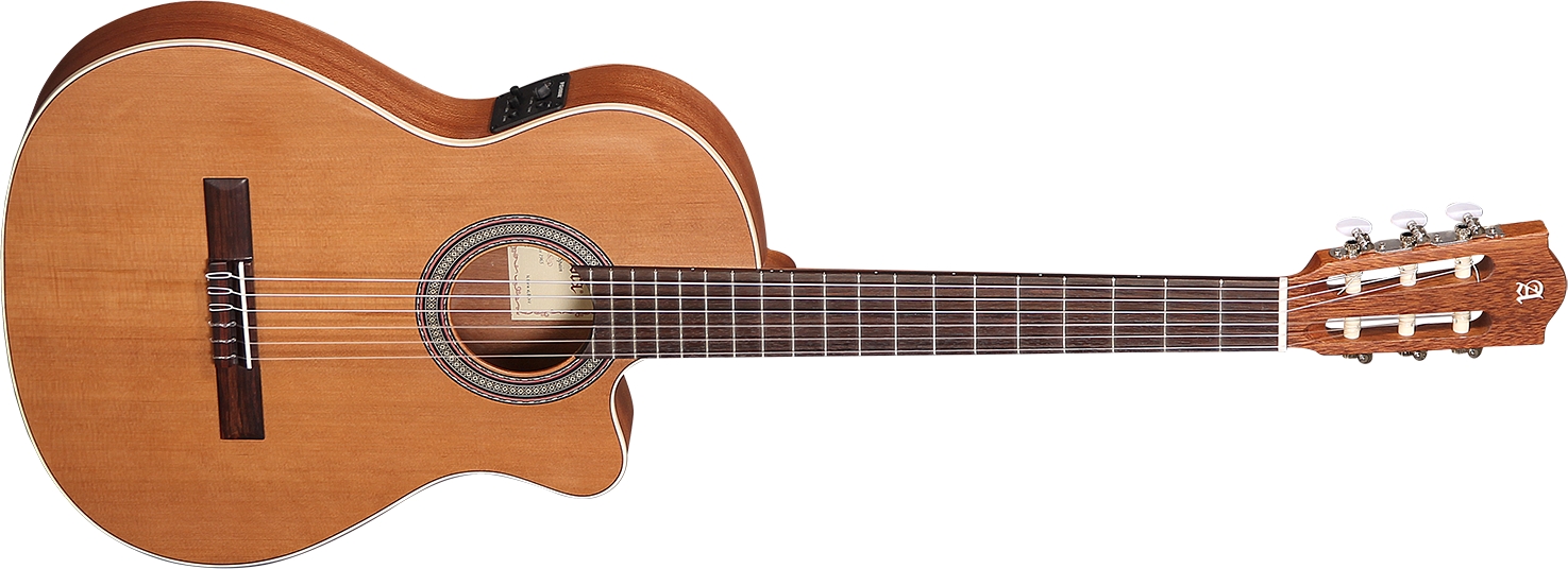 Alhambra Z-Nature CT-EZ Thinline Zeder/Sapelli inkl. Tasche
