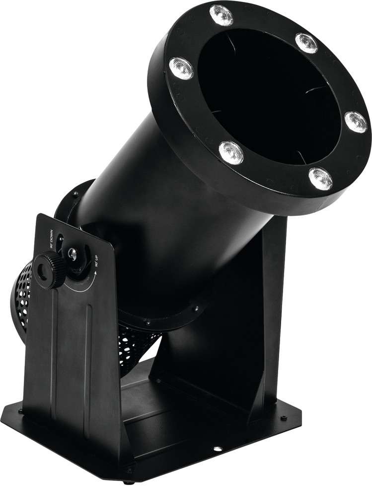 Eurolite LED Confetti Storm DMX-Konfettikanone mit LED-Beleuchtung und Funkfernbedienung
