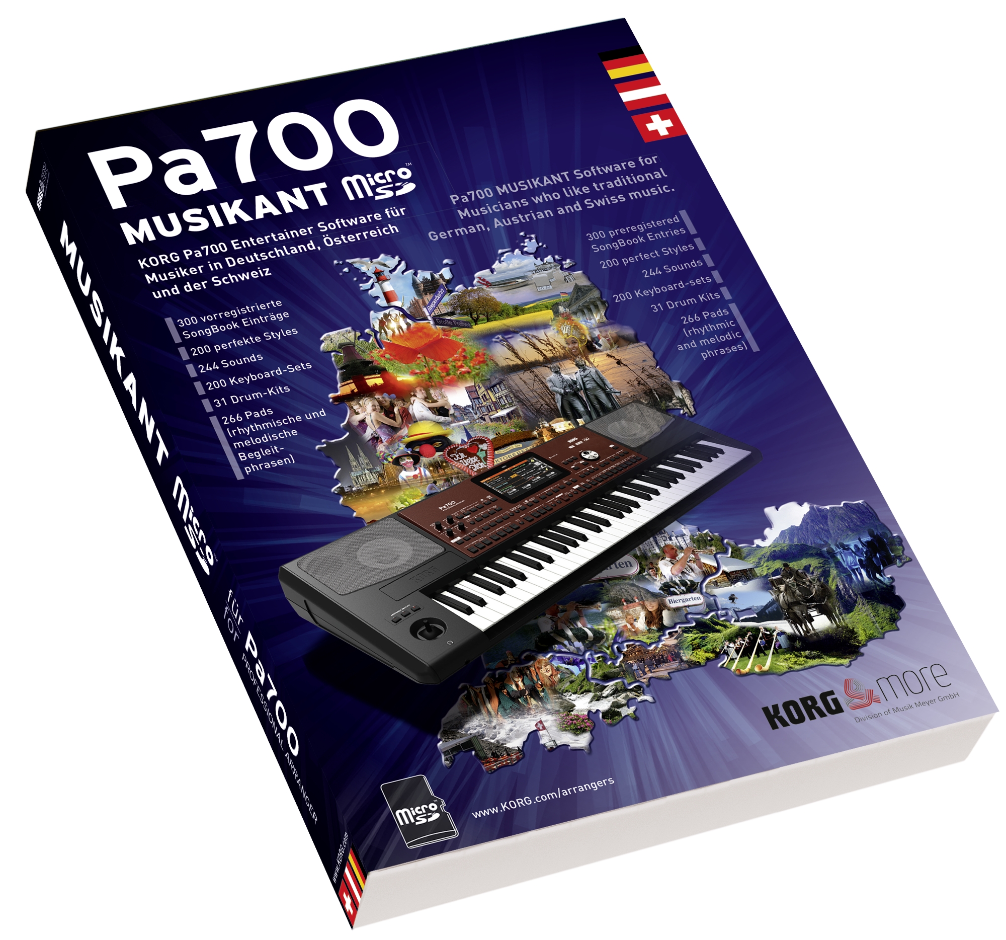 Korg PA 700 Musikant Erweiterung