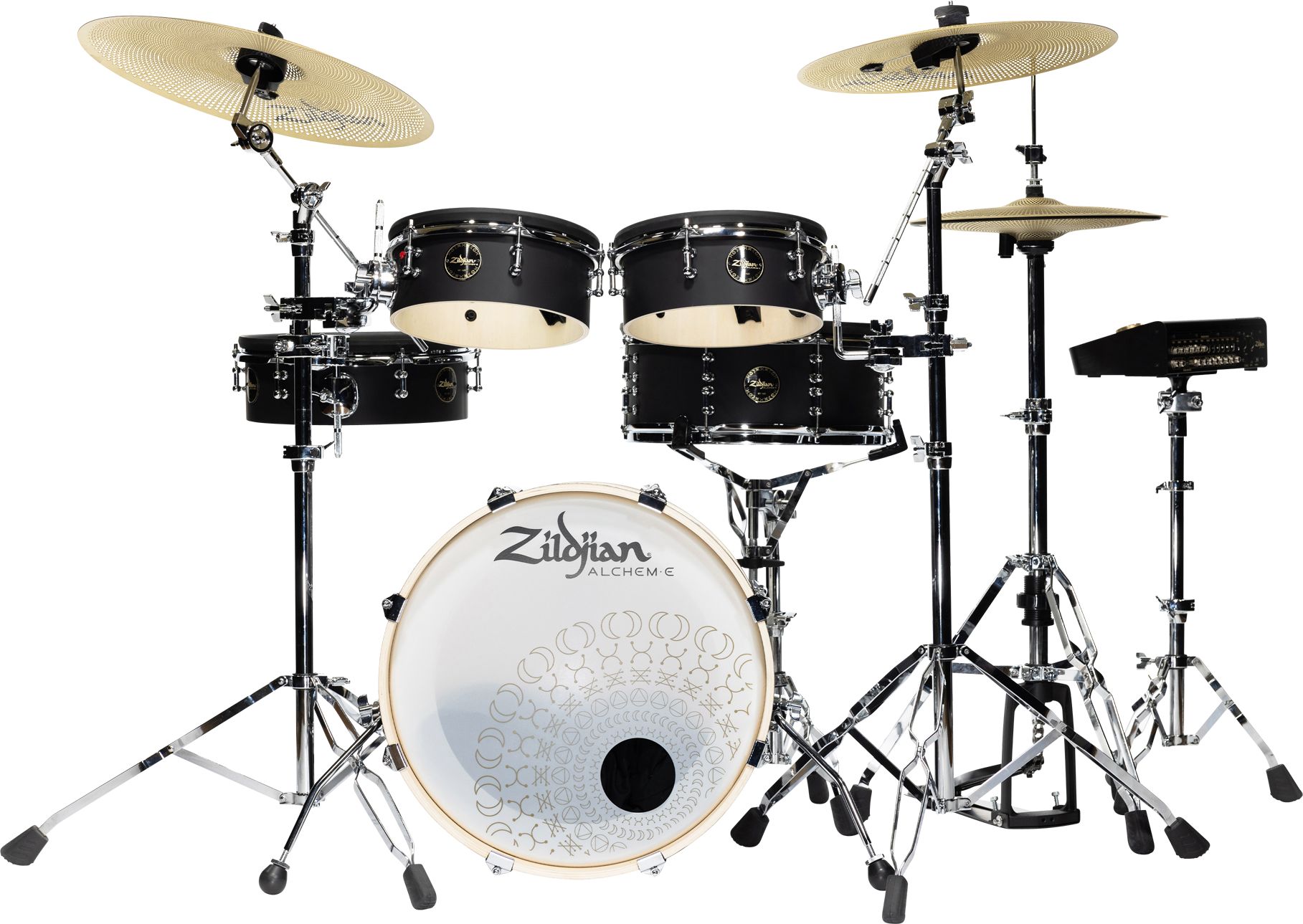 Zildjian ZIZABEX Alchem-E Bronze EX - Matte Black Wrap – Bild 2