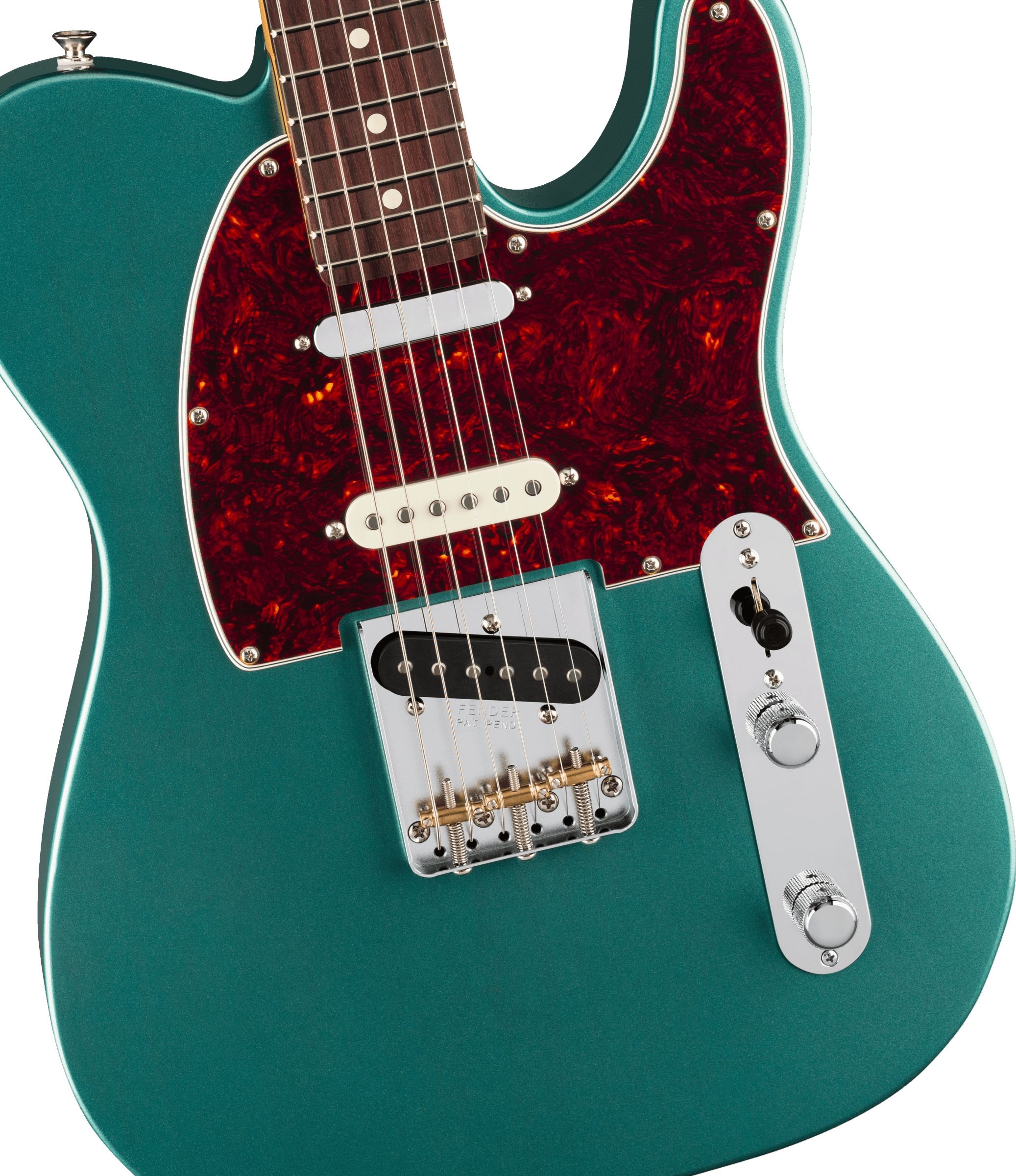 Fender American Professional Classic Telecaster SSS Faded Sherwood Green Metallic – Bild 4