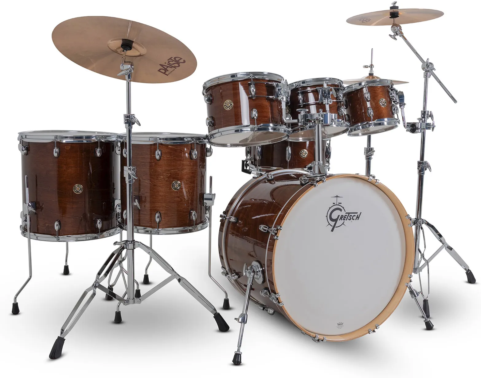 Gretsch GR815.042 Catalina Maple Shell Pack - Walnut Glaze (8"/10"/12"/14"/16"/22"/14"x6,5")