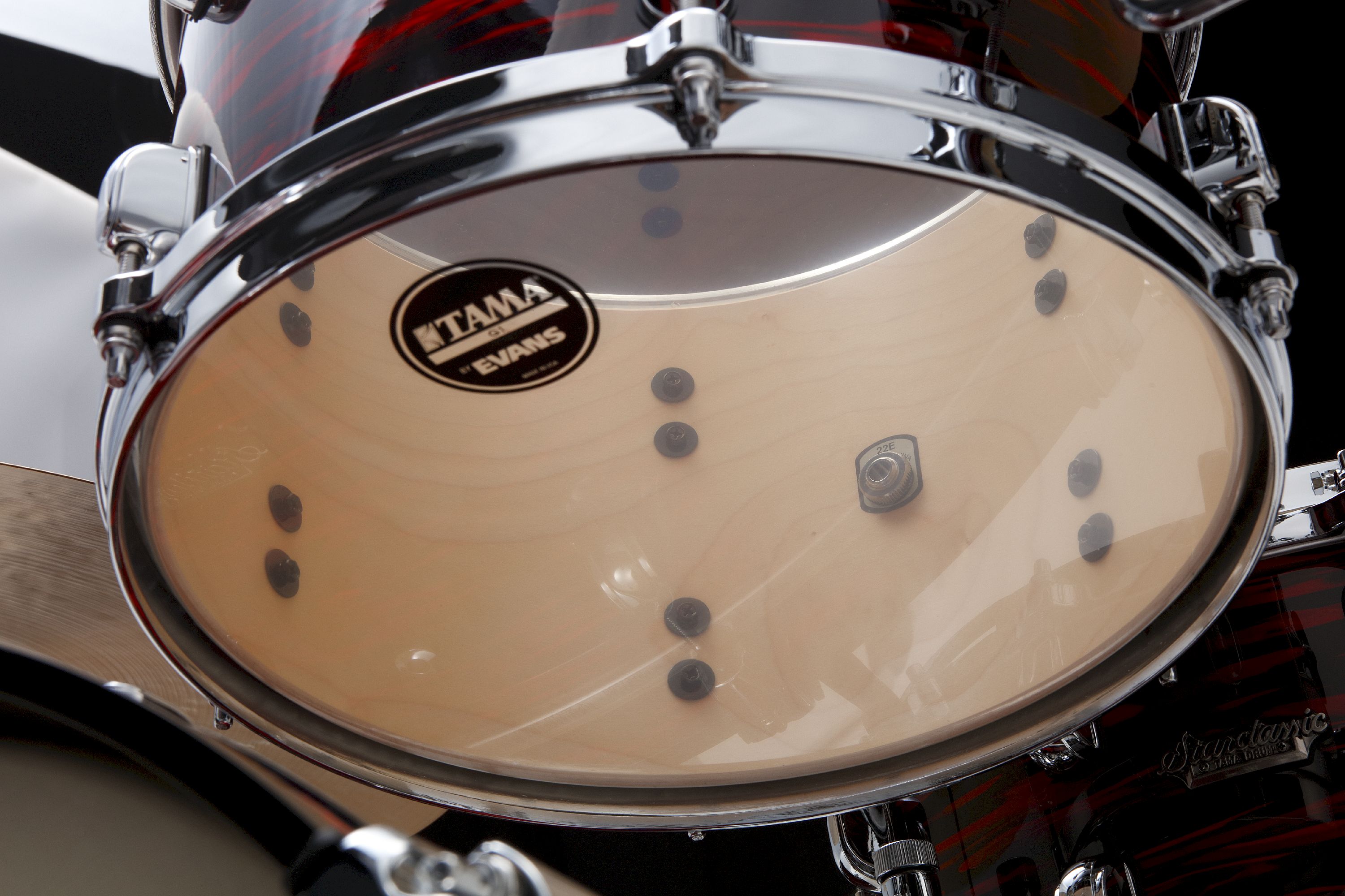 Tama MR32CZS-TQP Starclassic Maple Shell Set 3tlg. - Red Oyster/Chrome – Bild 5