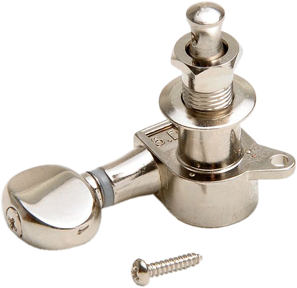 Kluson Mechaniken Round-Backs 6-links ovaler Flügel nickel – Bild 2