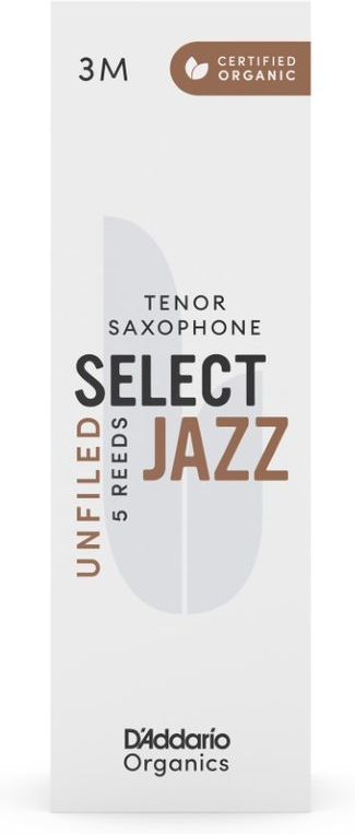 DAddario Woodwinds Organic Sel. Jazz Unfiled TEN 3M