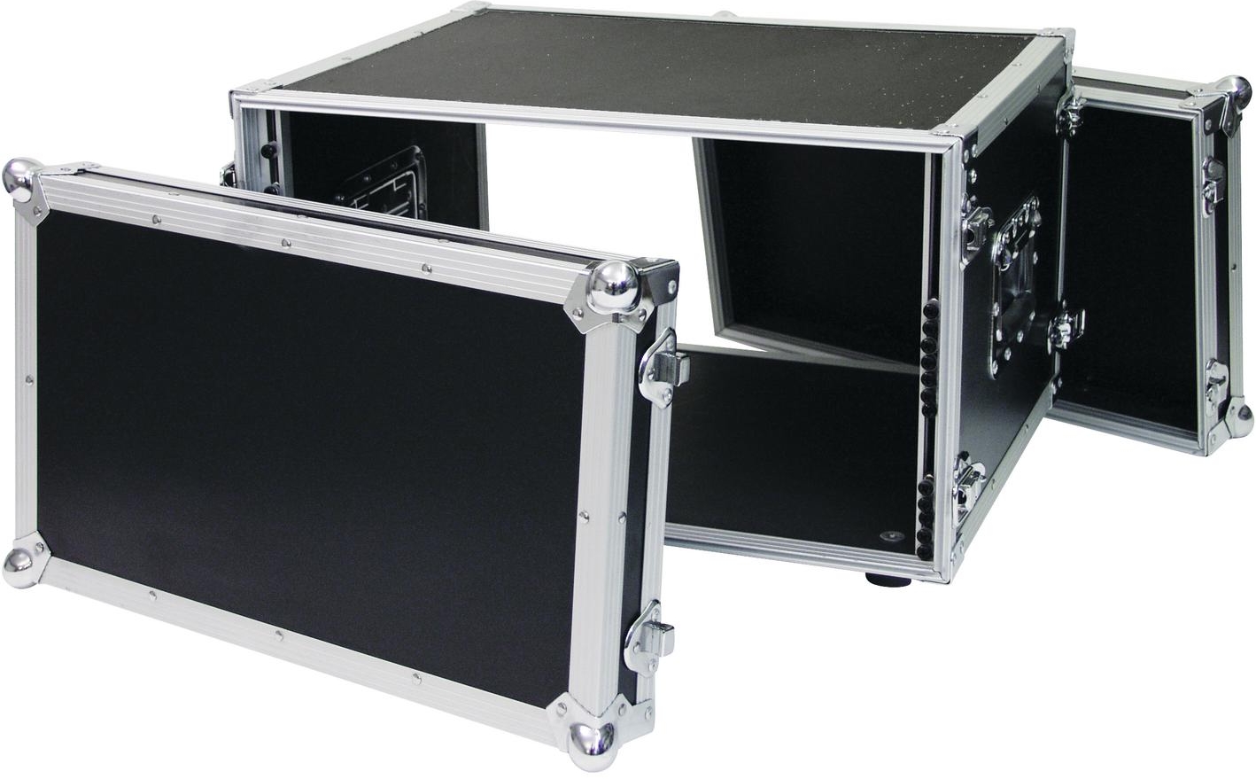 ROADINGER effect rack CO DD, 6HE, 38cm deep, black