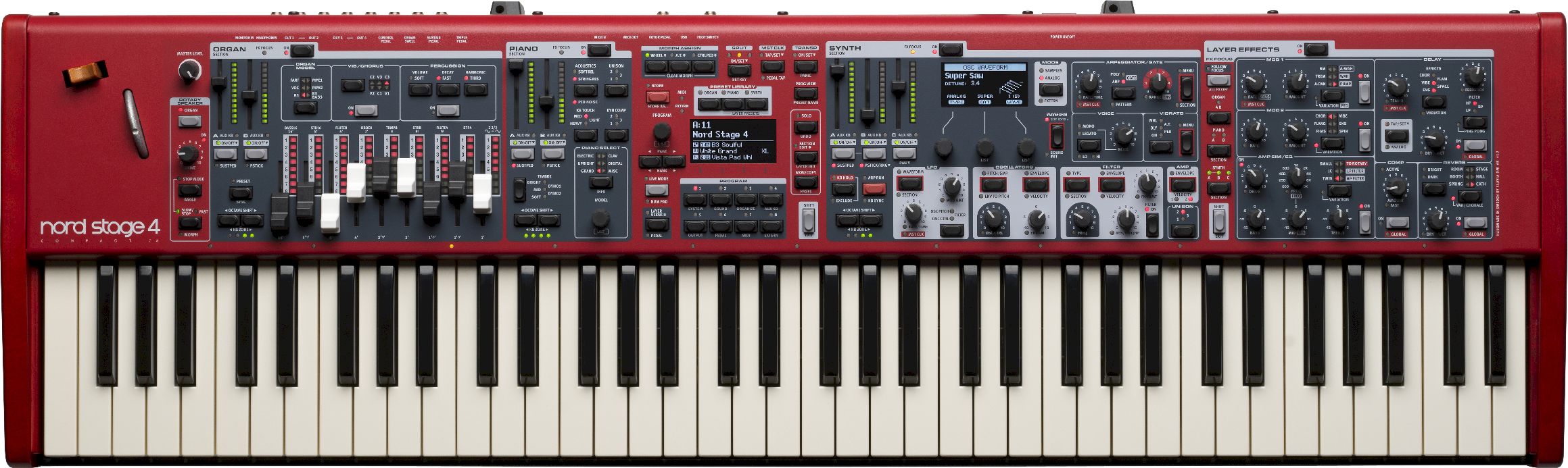 Clavia Nord Stage 4 Compact Clavia Nord Stage 4 Compact