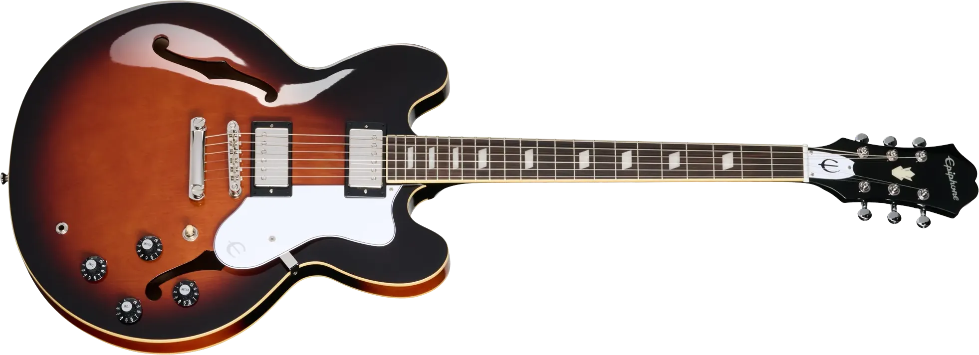 Epiphone Bonehead Riviera Dark Tobacco Sunburst