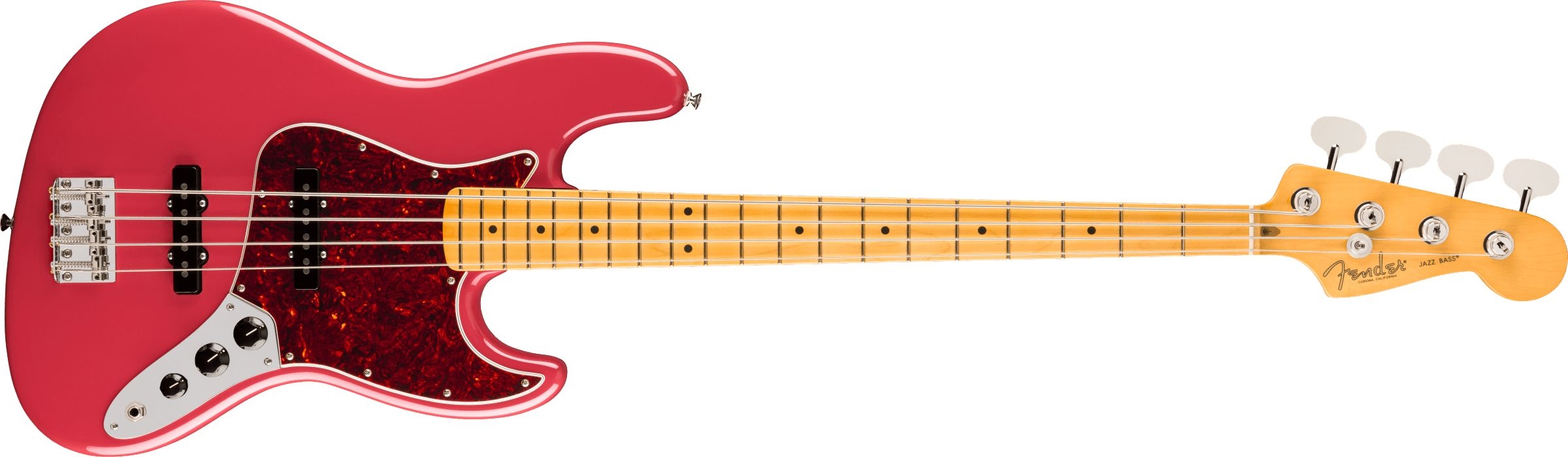 Fender American Professional Classic Jazz Bass Faded Dakota Red