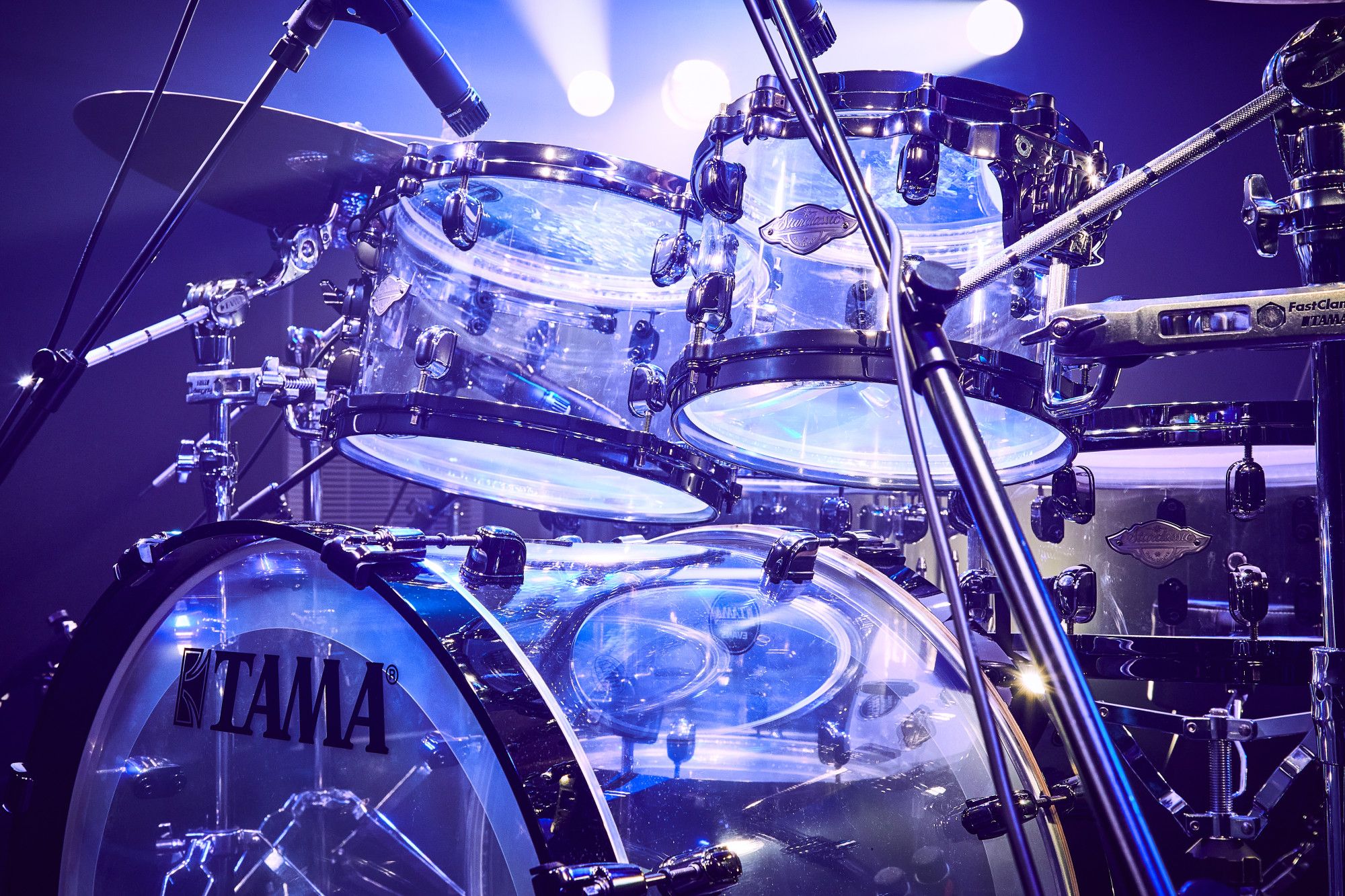 Tama MBA52RZBNS-CI 50th Limited Starclassic Mirage Crystal Ice 5tlg.