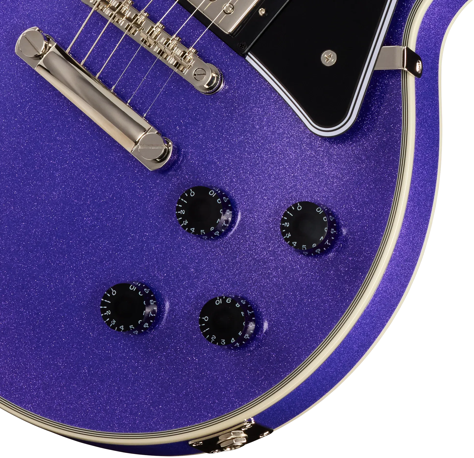 Epiphone Les Paul Custom​ IGC Amethyst Sparkle – Bild 6