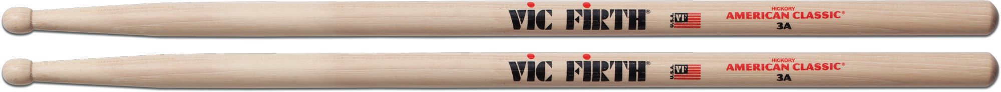 Vic Firth VF3A American Classic Hickory 3A