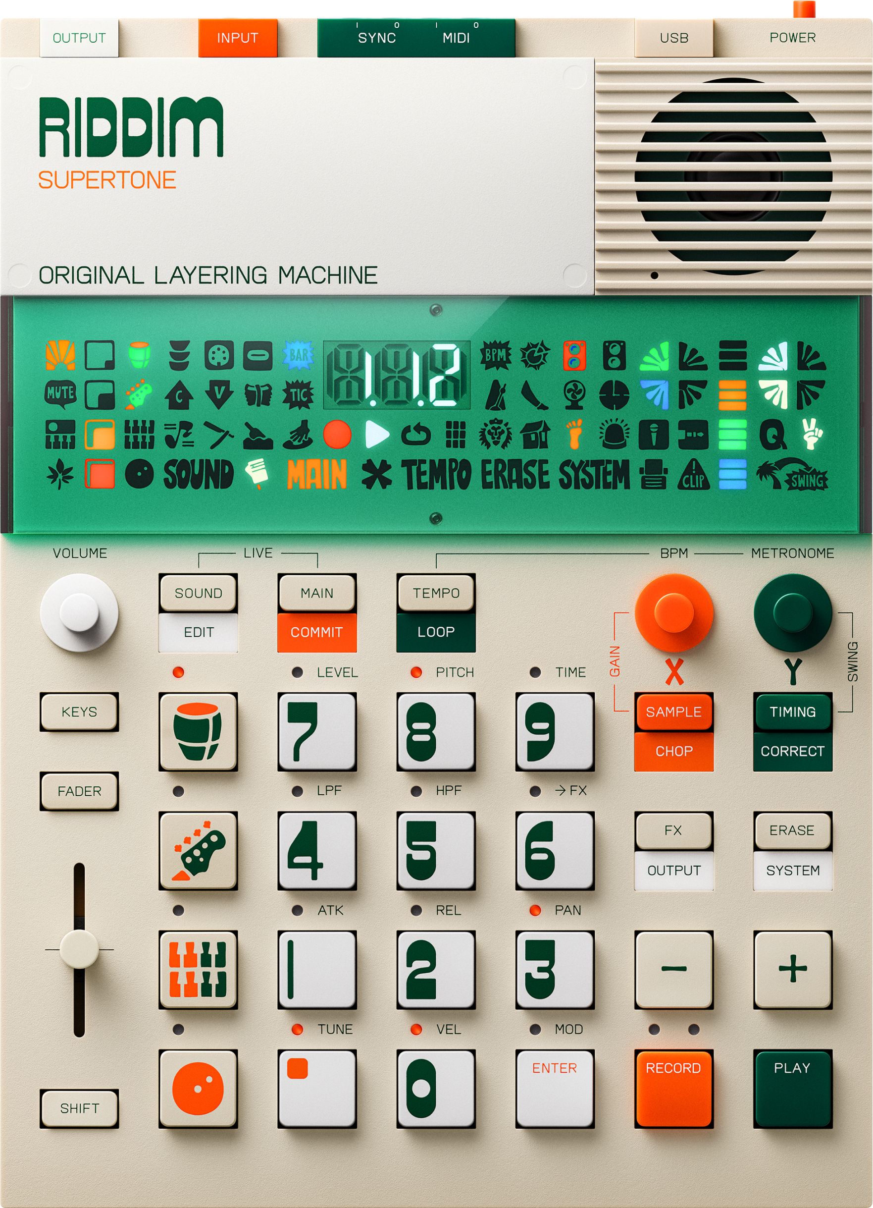 Teenage Engineering EP-40 Riddim Supertone