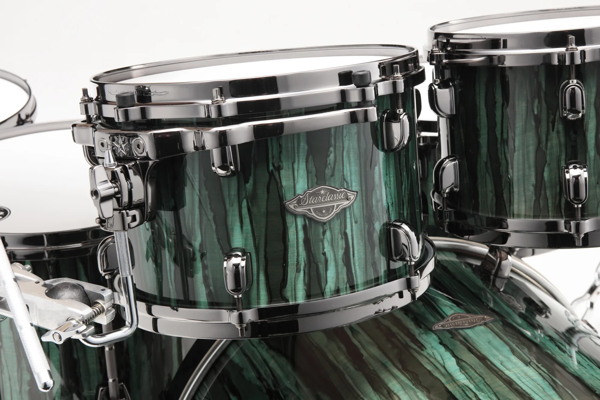 Tama MBS52RZBNSGGA Starclassic Performer Shell Kit 5tlg. - GreenGrove Aurora – Bild 2