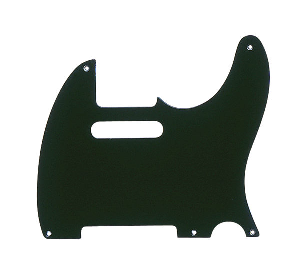 Fender Pickguard 52 Tele Vintage Style 5-Loch 1-lagig Black