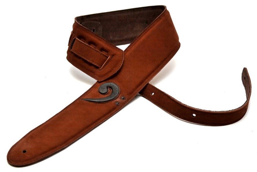 Bourbon Strap Guitar Key F Brown