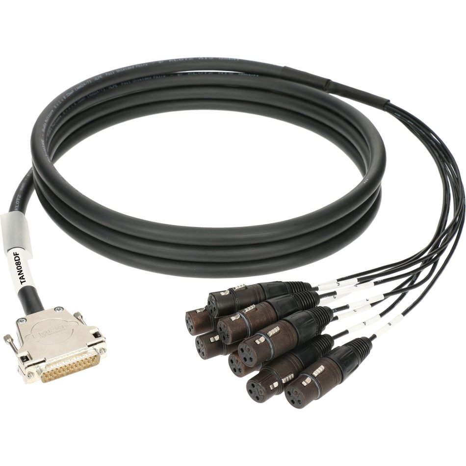 Klotz TAN08DF TASCAM™ 8-Kanal Multicore Analog 1m