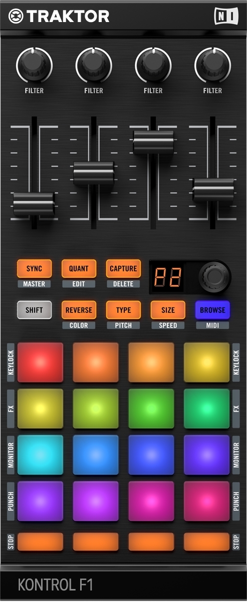 Native Instruments Traktor Kontrol F1 – Bild 2