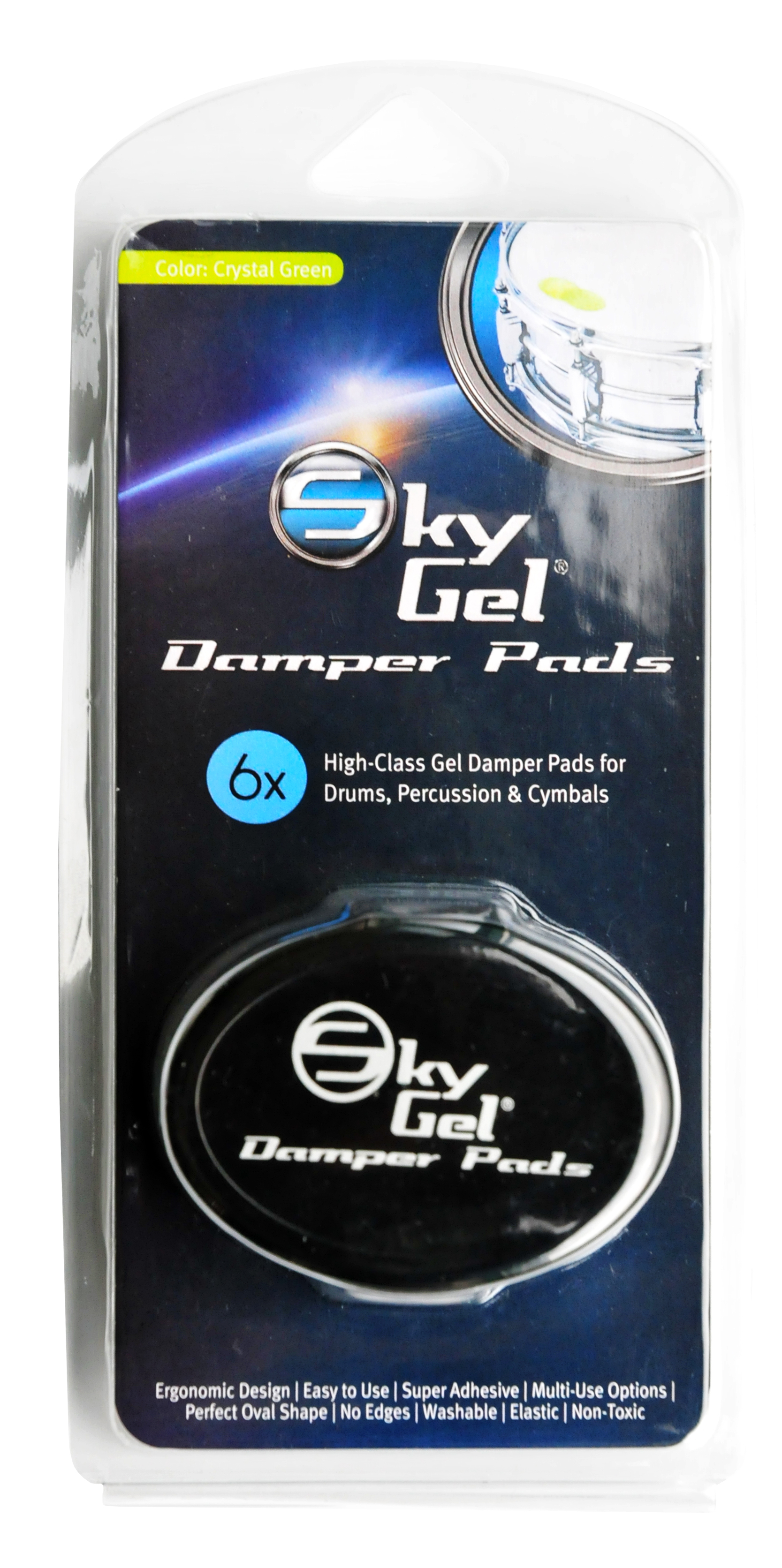 SkyGel Damper Pads Crystal Green – Bild 2