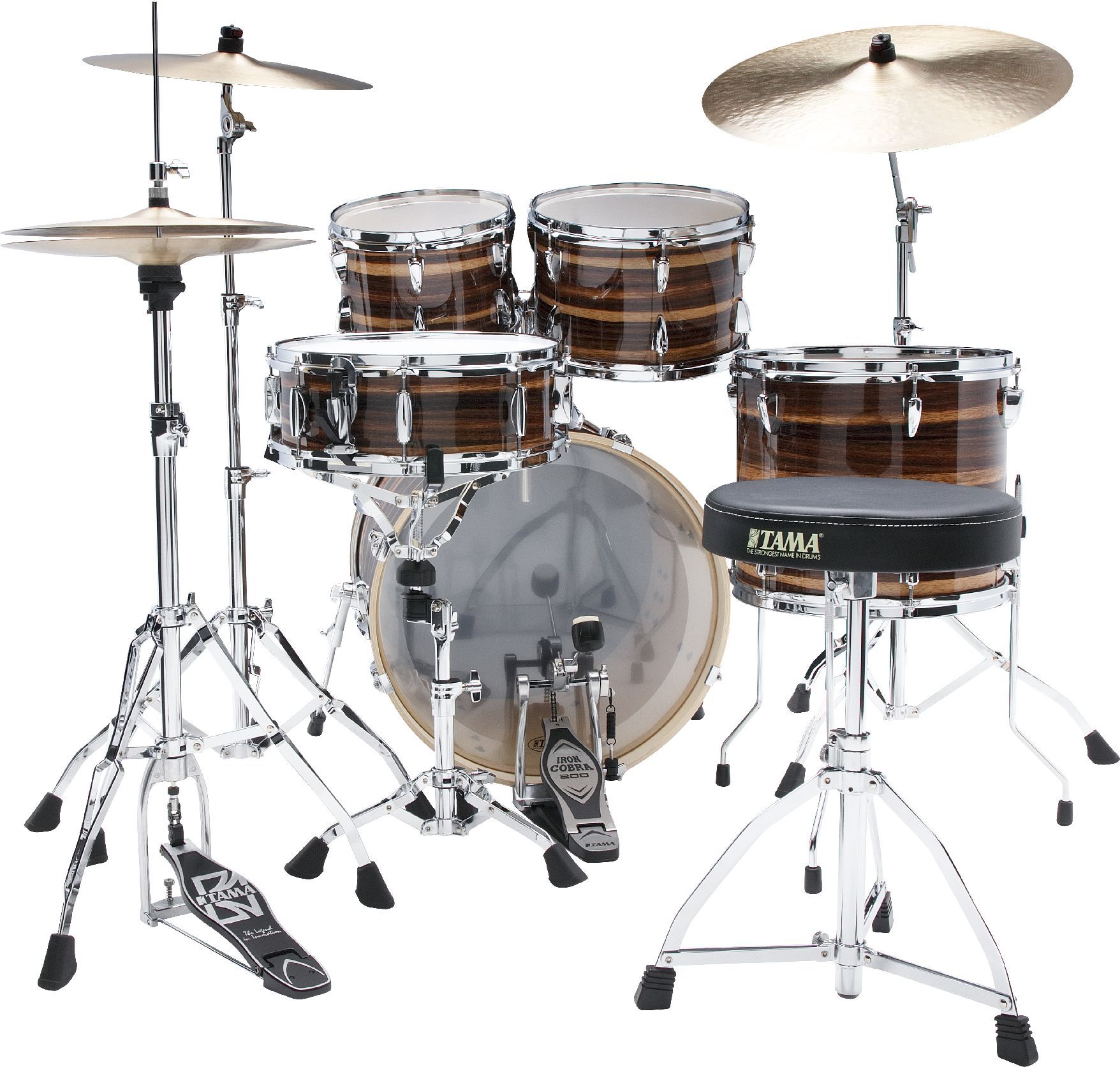 Tama Imperialstar Bundle - Coffee Teak Wrap 20" – Bild 3