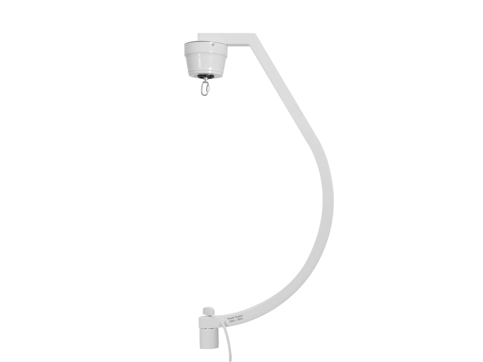 Eurolite Stativhalterung mit Motor für Spiegelkugeln bis zu 50cm weiss + Schnellverbindungsglied Eurolite Stativhalterung mit Motor für Spiegelkugeln bis zu 50cm weiss + Schnellverbindungsglied