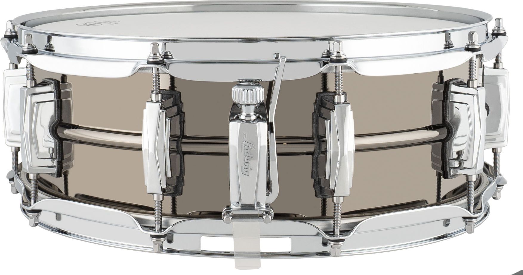Ludwig LB416 Black Beauty Snare Drum - 14"x5"