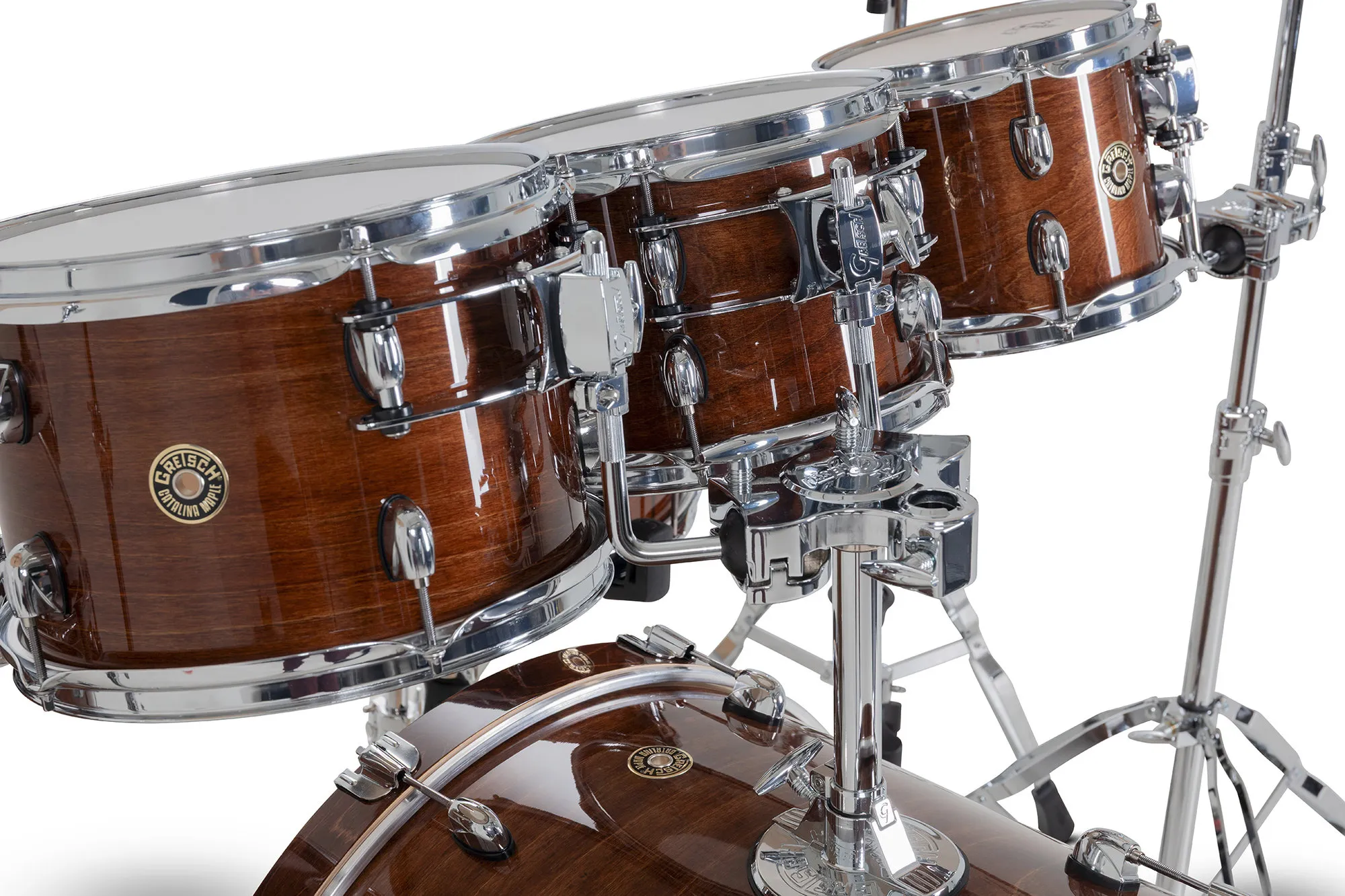 Gretsch GR815.042 Catalina Maple Shell Pack - Walnut Glaze (8"/10"/12"/14"/16"/22"/14"x6,5") – Bild 6