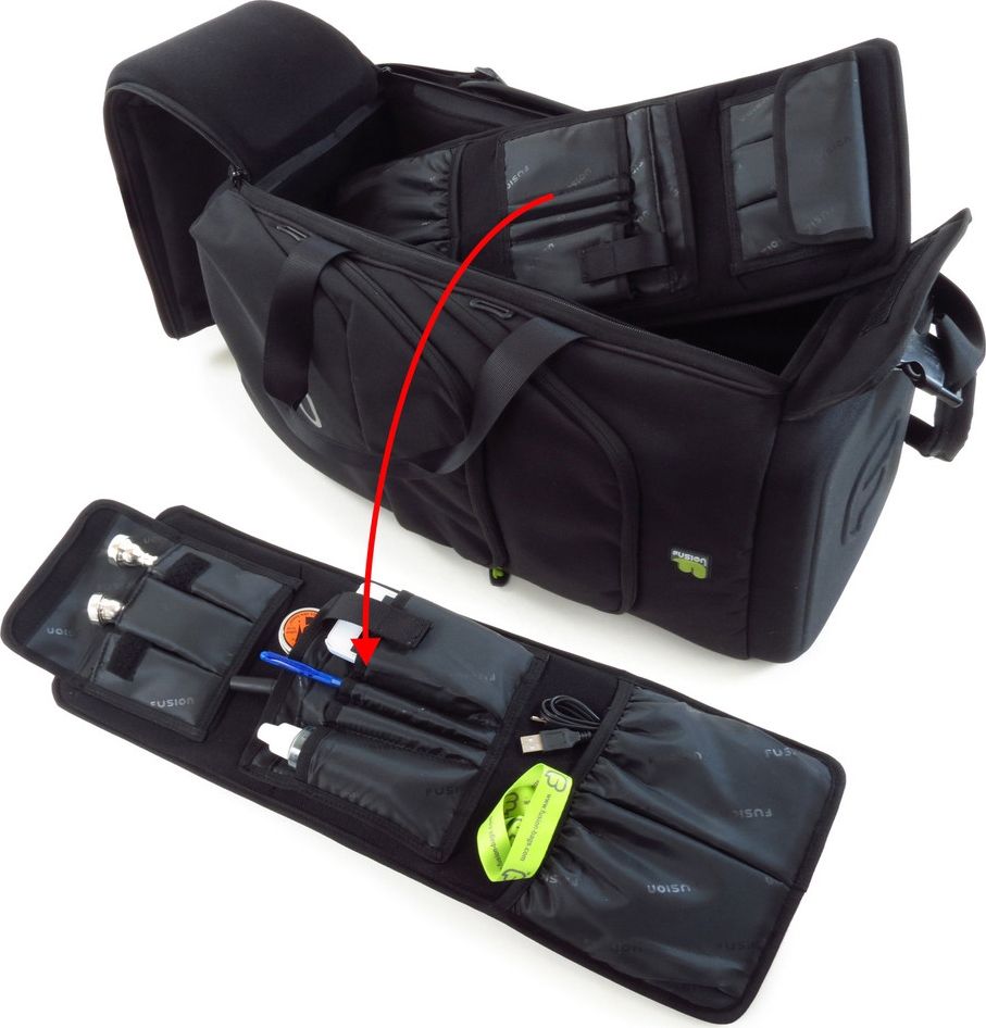 Fusion Gig Bag Trumpet Urban Triple UB-04-BK -Bundle- – Bild 4