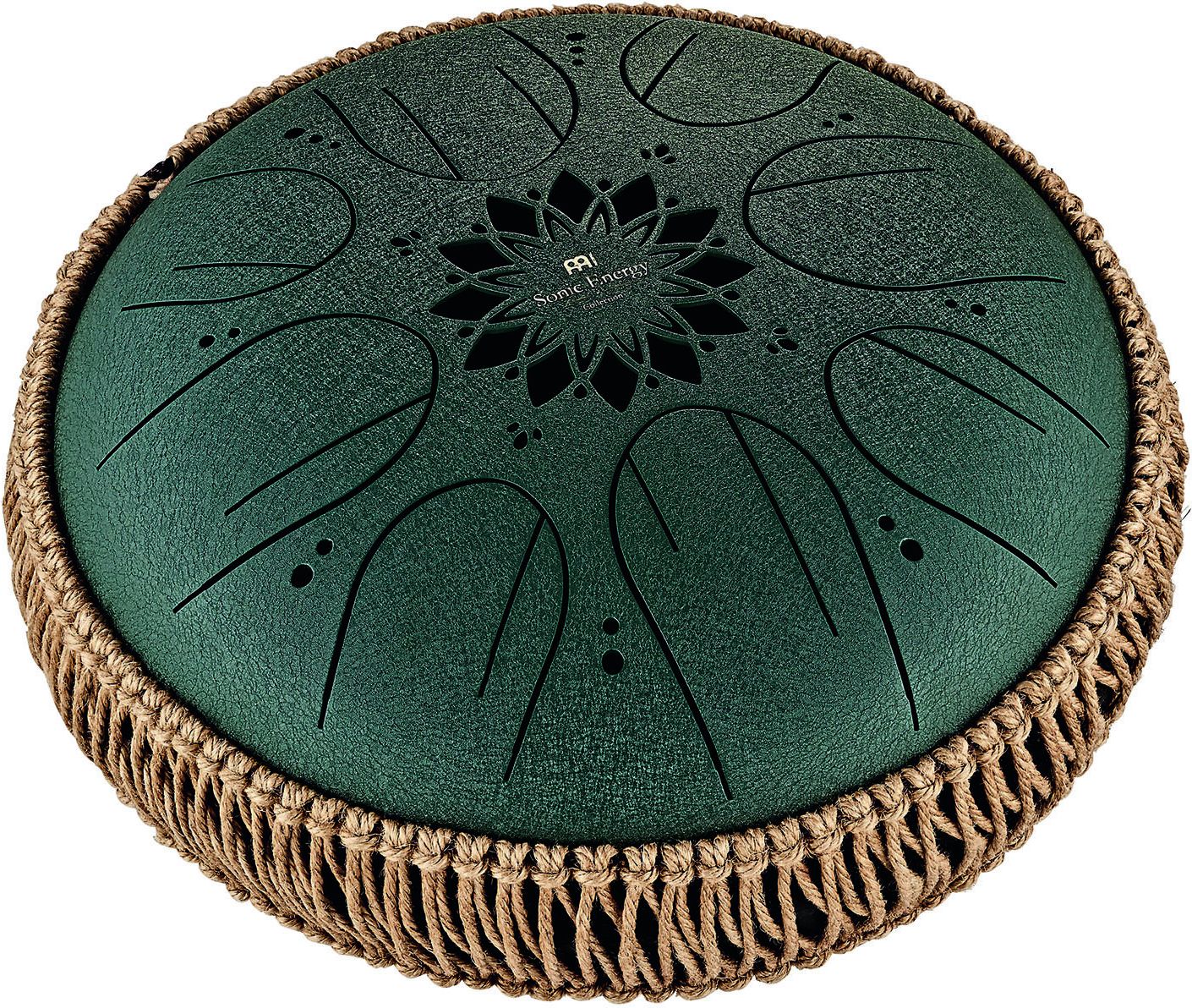 Meinl MOSTD4DG Medium Octave Steel Tongue Drum Moss Green F# Moll Meinl MOSTD4DG Medium Octave Steel Tongue Drum Moss Green F# Moll