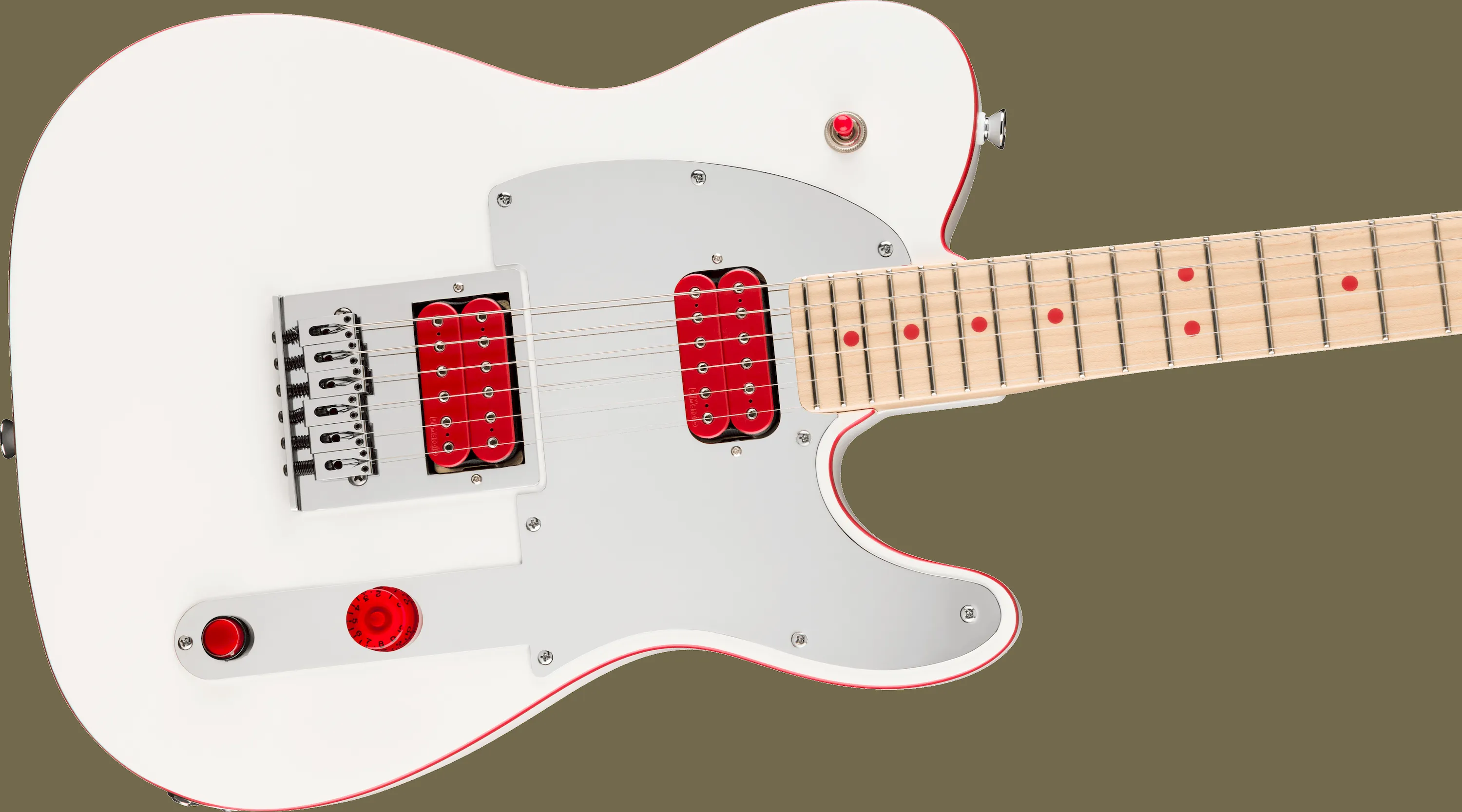 Fender Signature John 5 Ghost Telecaster White – Bild 3