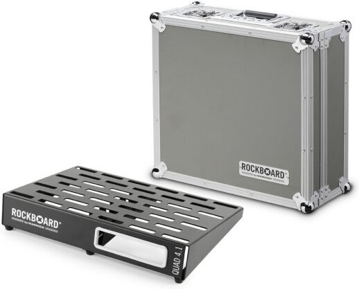 RockBoard QUAD 4.1 Pedalboard mit Flight Case