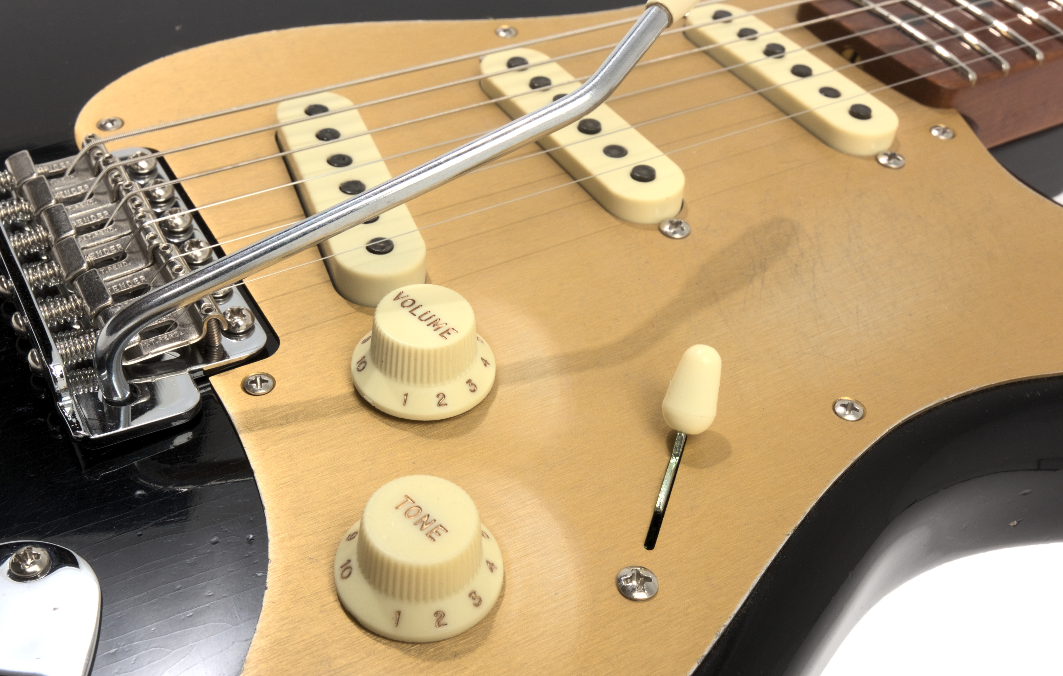 Fender Custom Shop 1956 Stratocaster Relic/CC-HW Aged Black Limited Edition – Bild 7