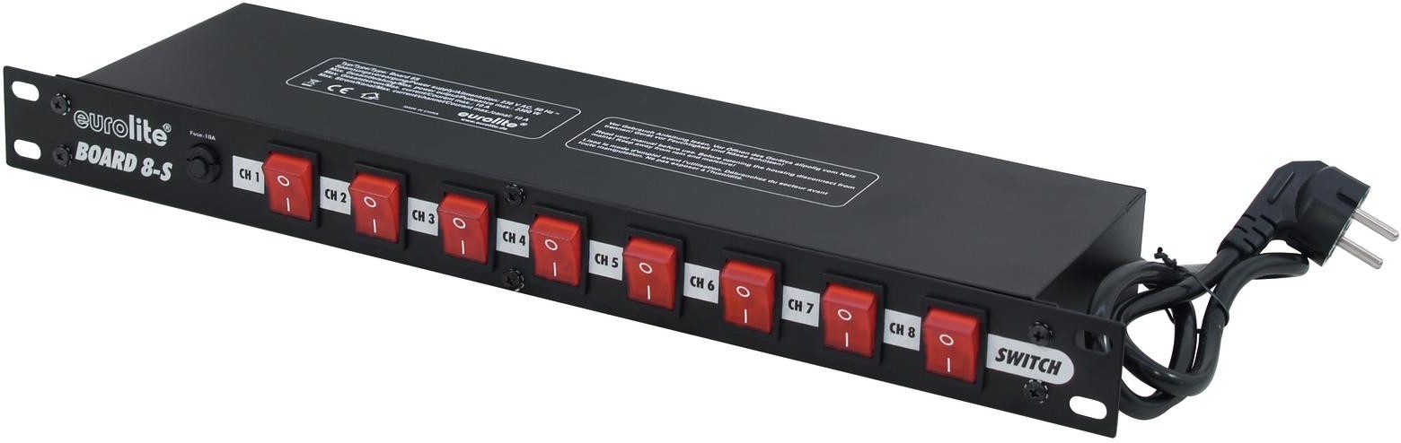 Eurolite Board 8S with 8x IEC sockets