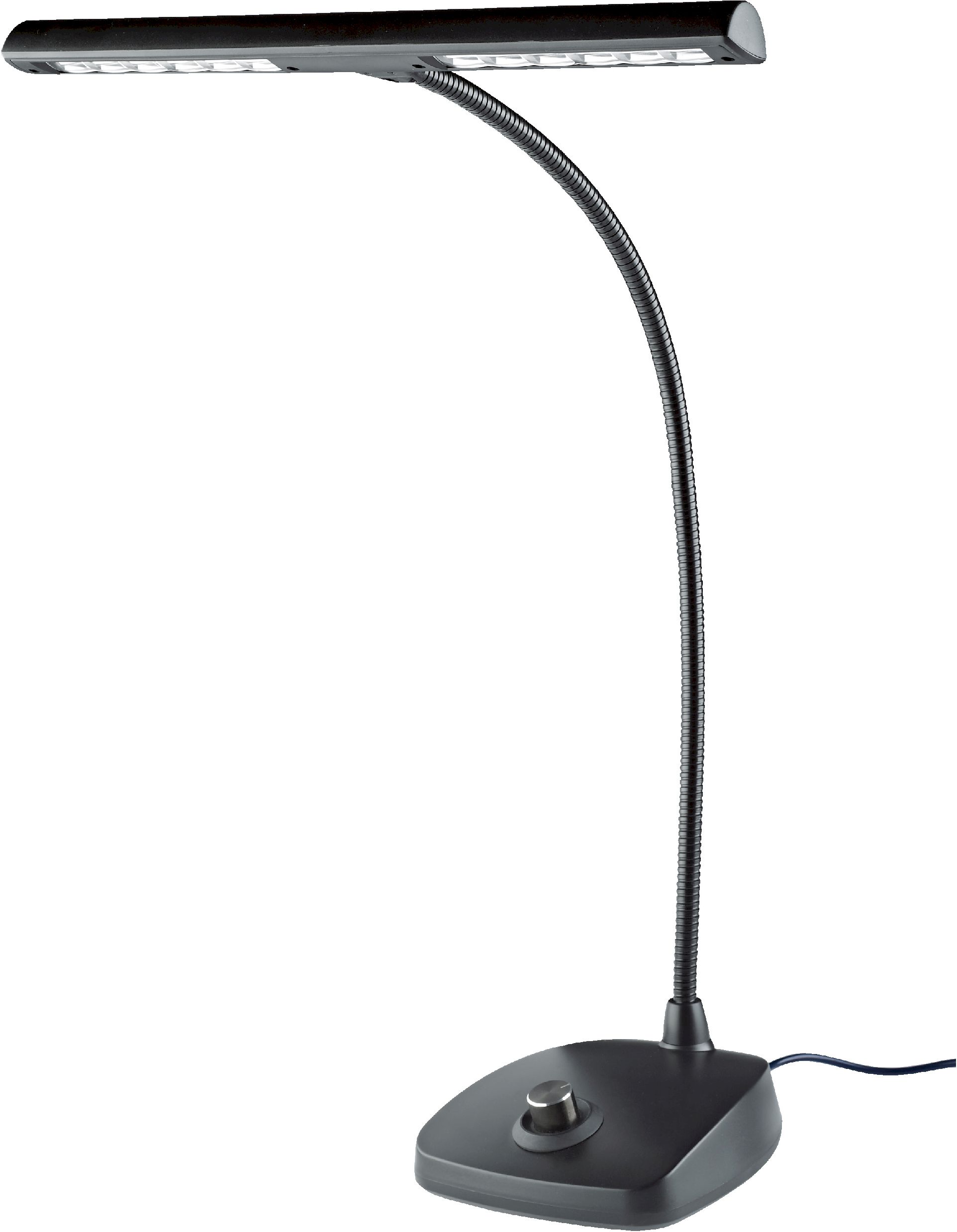 K&M 12296 LED Pianoleuchte Schwarz